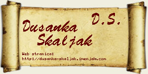 Dušanka Škaljak vizit kartica